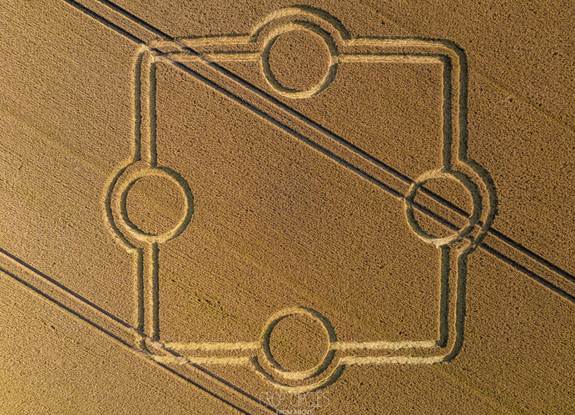 crop circle at Stonehenge | july 14 2024