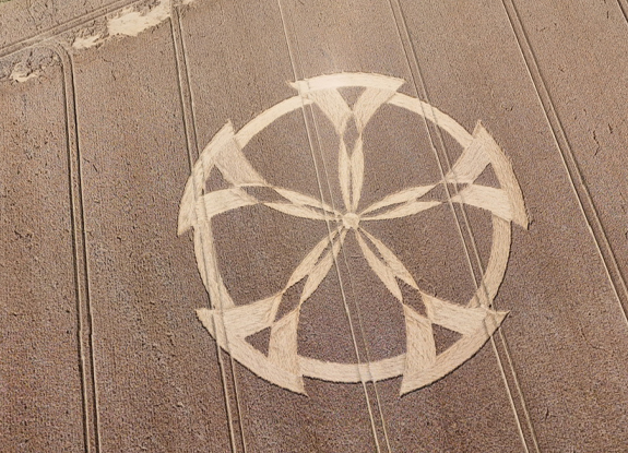 crop circle at Badbury Rings | july 19 2024